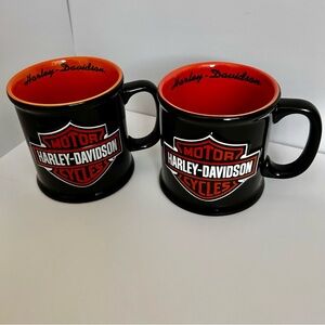 Harley-Davidson Officially Licensed Ceramic Logo Mugs